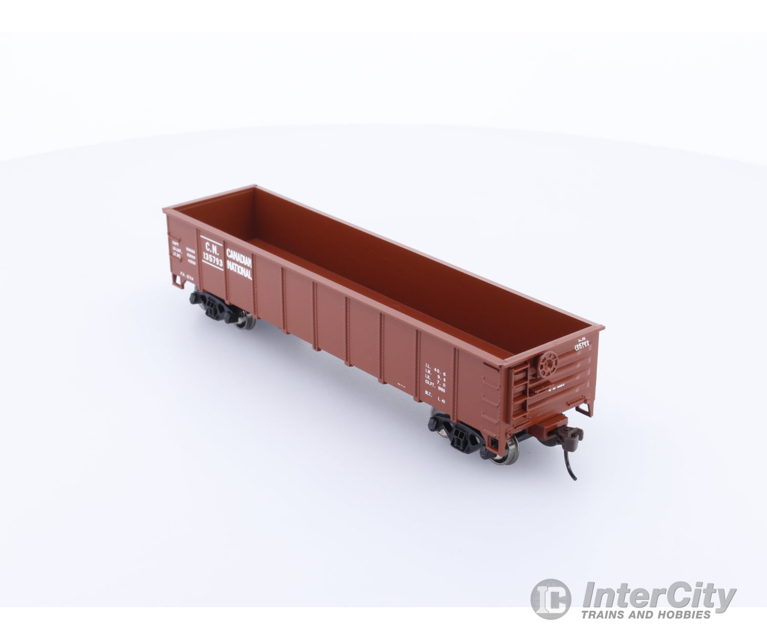 Athearn 94306 HO 40’ Gondola Wagon Canadian National (CN) 135793 Freight Cars