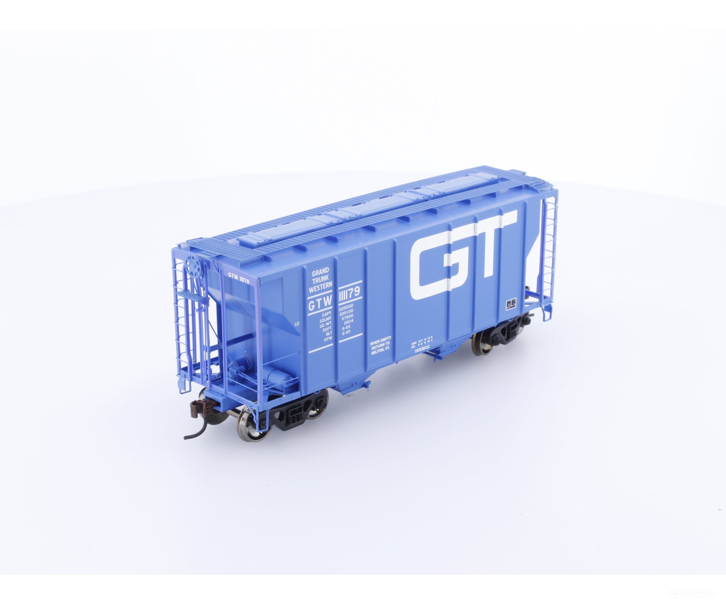 Athearn 97314 HO PS 2600 Covered Hopper Grand Trunk Western (GTW) 111179 Freight Cars
