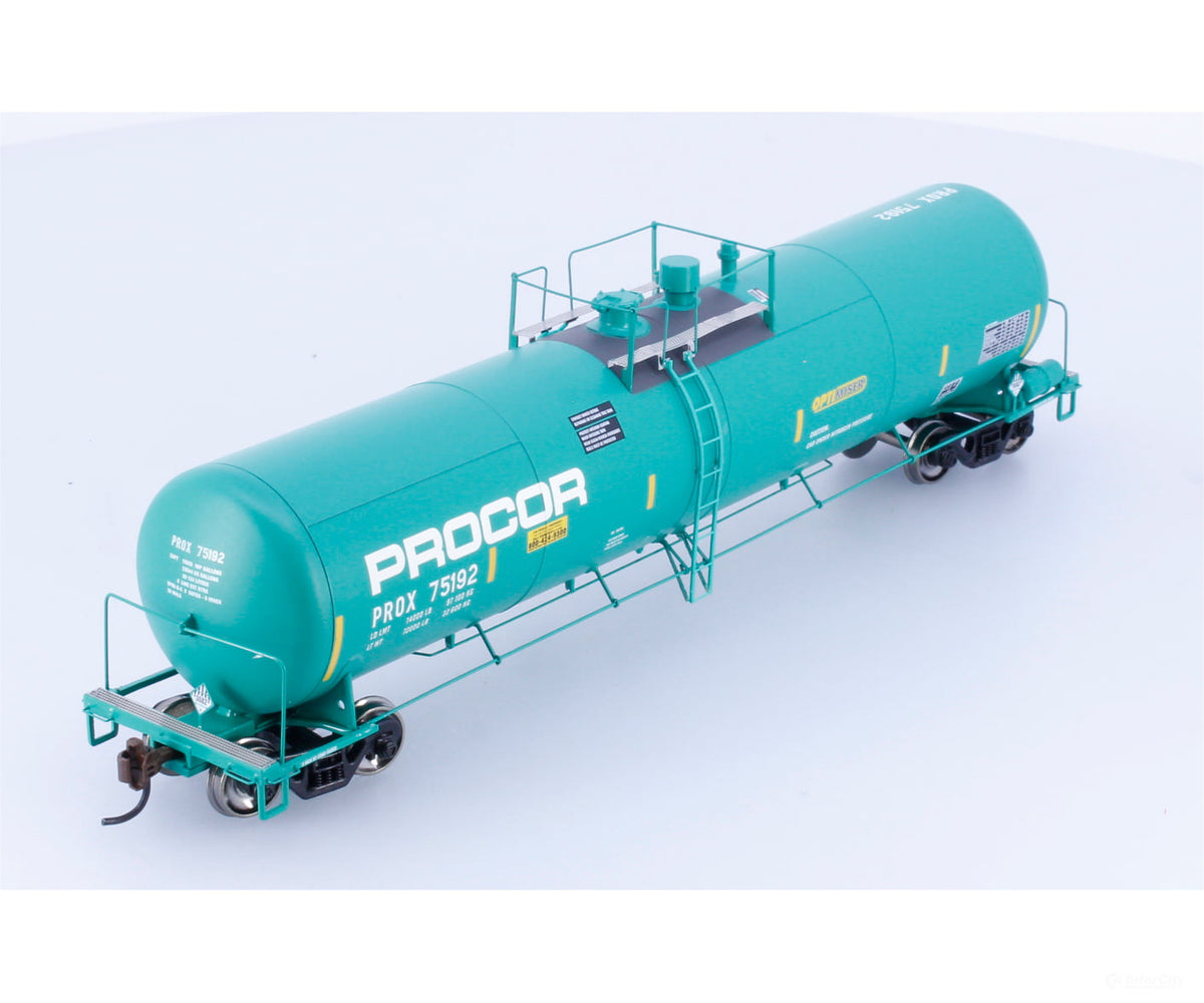 Athearn 97617 HO 30k Gallon Ethanol Tank Car Procor Leasing (PROX) 75192 - Freight Cars