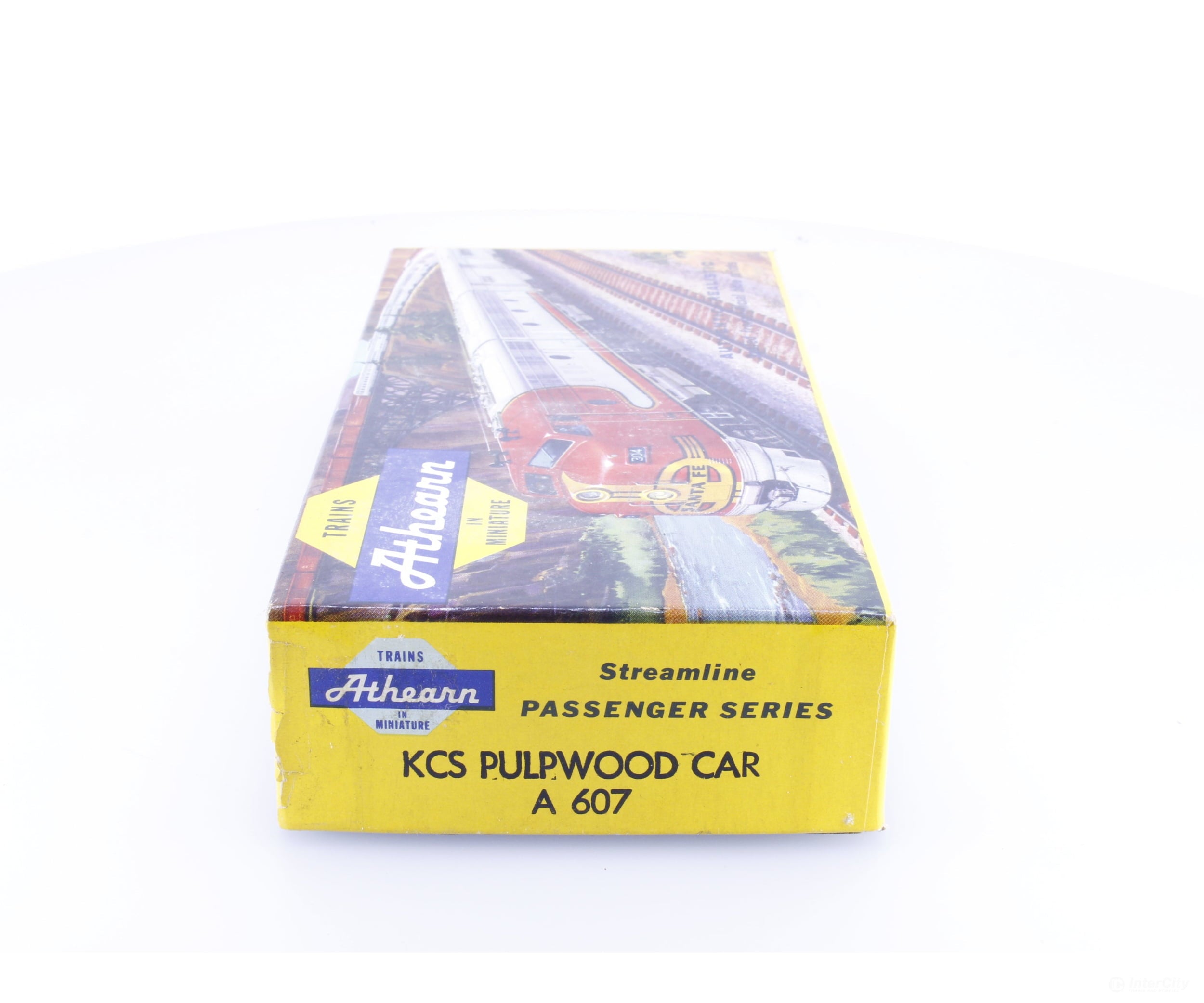 Athearn A607 HO Pulpwood Car Kit Kansas City Southern (KCS) 24010 - Freight Cars