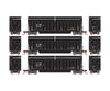 Athearn ATH-1405 N ATH Berwick Bathtub Extended Side Gondola CTWX #2012/2024/2025 (3) - Freight Cars
