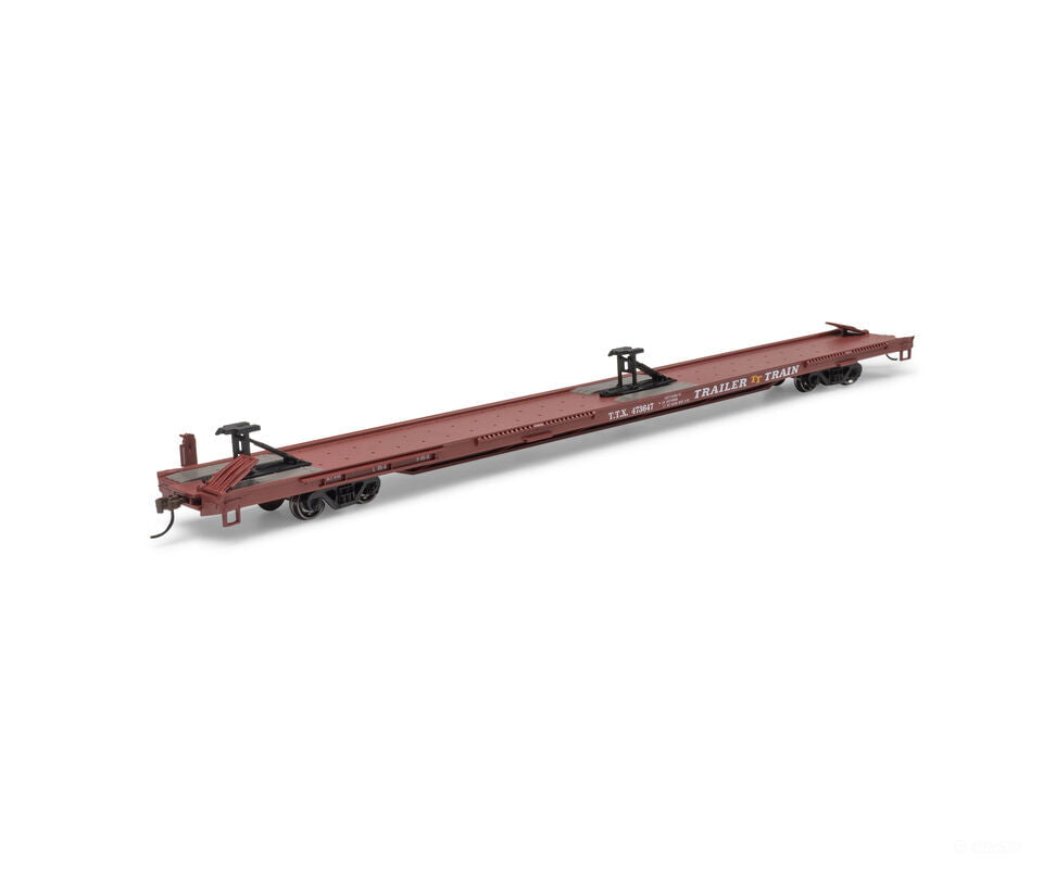 Athearn ATH-1542 HO ATH 85’ TOFC Flat Car TTX #473647 - Freight Cars
