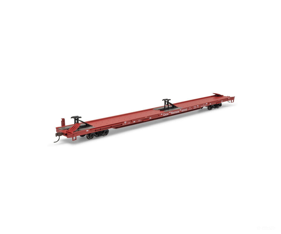 Athearn ATH-1545 HO ATH 85’ TOFC Flat Car GN #61000 - Freight Cars