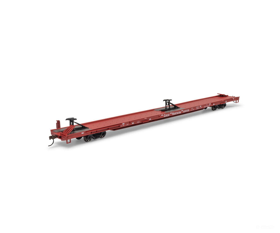 Athearn ATH-1547 HO ATH 85’ TOFC Flat Car GN #61009 - Freight Cars