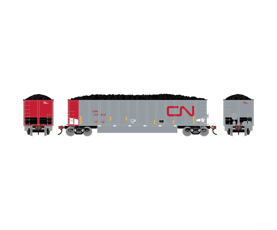 Athearn ATH-2298 HO ATH Bethgon Coalporter w/Coal Load CNA #192014 Freight Cars