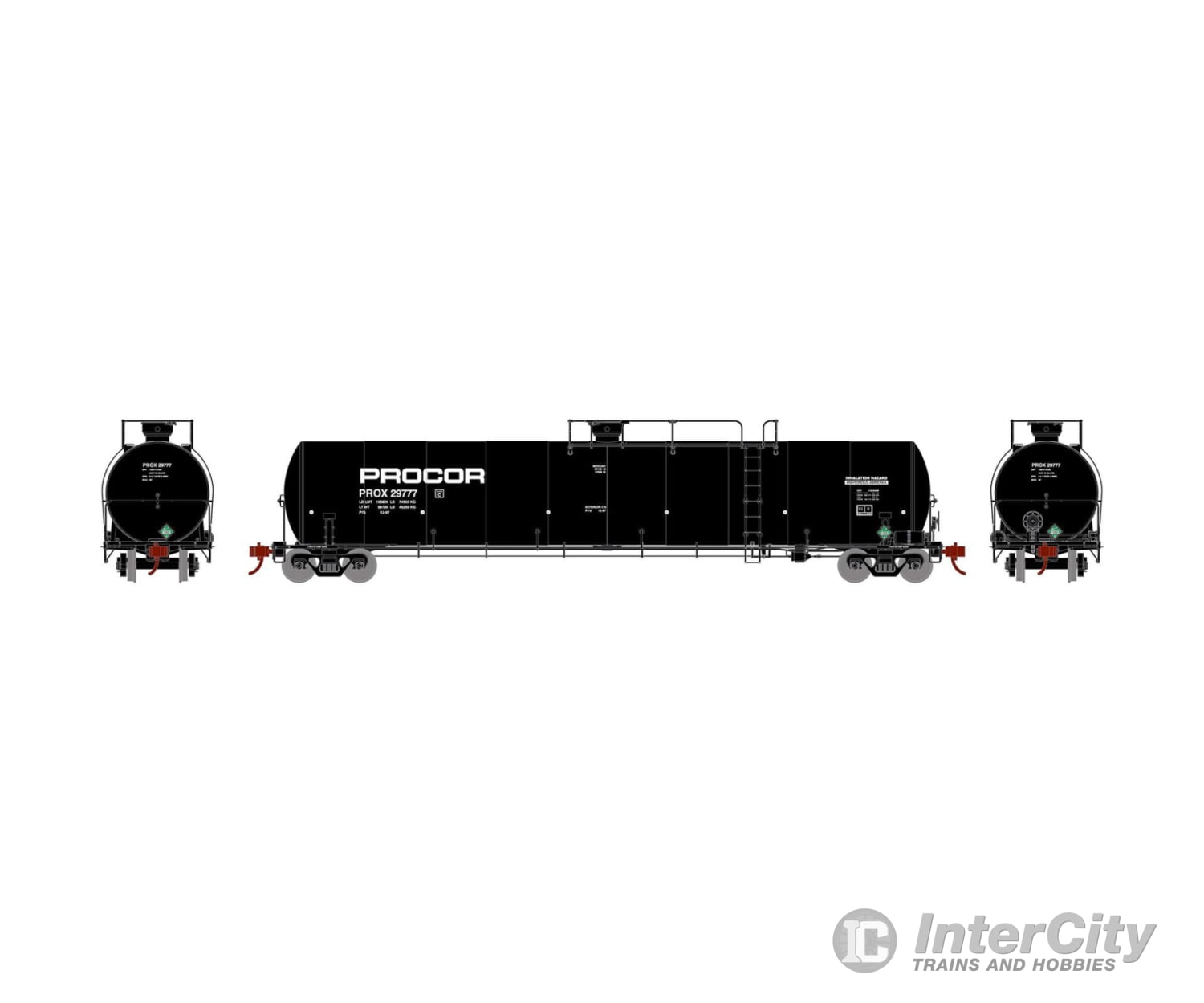 Athearn Ath03581 N 33.9 K Lpg Tank Car Procor Prox 29777 Freight Cars