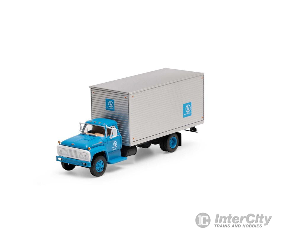 Athearn ATH10037 HO Ford F850 Box Van GN #D47 Cars & Trucks