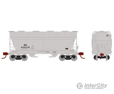 Athearn Ath12481 N Acf 2970 Cu Ft 2 Bay Center Flow Hopper Burlington Northern Bn 435570 Freight
