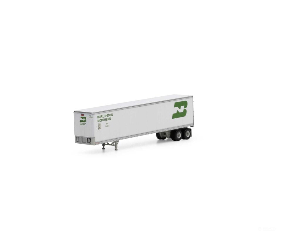 Athearn ATH13834 N 45’ Fruehauf Z-Van Trailer BNZ #250207 Freight Cars