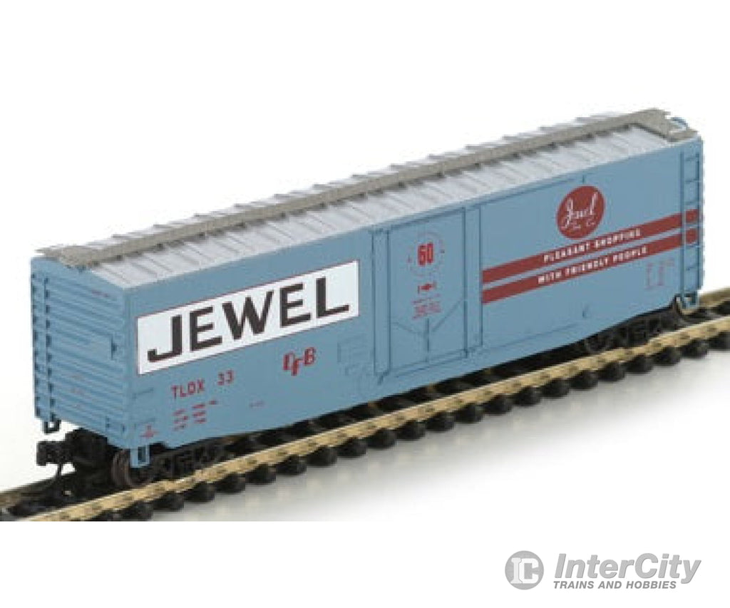 Athearn Ath14175 N 50 Ps-1 Box Car Jewel Tldx-33 Freight Cars