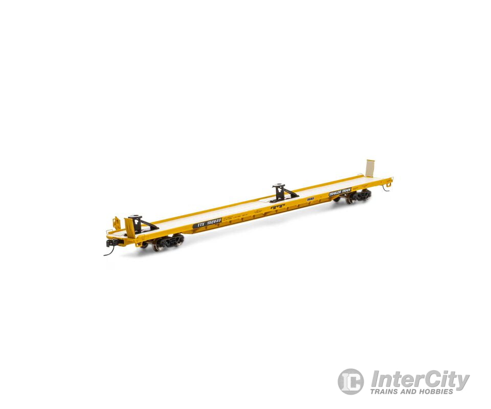Athearn ATH14346 N F89F Trailer TTX/Yellow #152833 Freight Cars