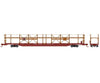 Athearn Ath14392 N Bulkhead Flat Cars Ttx Auto Rack Bttx 913438 Freight