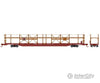 Athearn Ath14392 N Bulkhead Flat Cars Ttx Auto Rack Bttx 913438 Freight