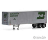 Athearn Ath14538 Ho Trailers Various Lengths 40’ Fruehauf Z-Van Trailer Bn 202504 Freight Loads &