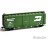 Athearn Ath14732 Ho 40 Foot Steel Double Door Box Car Burlington Northern 199350 Freight Cars