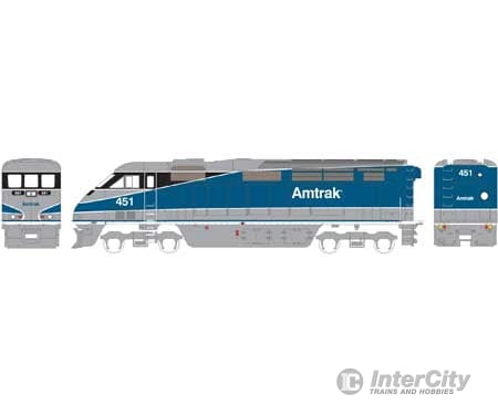 Athearn Ath15352 N F59Phi Amtrak Pacific Surfliner Dcc & Sound 451 Locomotives Railcars