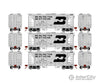 Athearn Ath15417 Ho Ps-2 2003 2-Bay Hopper Bn (3 Pack) Freight Cars