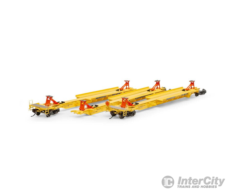 Athearn ATH15533 HO RTR 57’ Trinity Spine Car TTRX/Faded #360844(3) Freight Cars