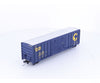 Athearn ATH15878 HO 50’ FMC 5077 Centered DD Box Car Baltimore and Ohio (BO) 486242 - Freight Cars
