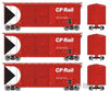 Athearn Ath16049 Ho 40 Foot Steel Double Door Box Car Esquimalt & Nanaimo 3-Pack Freight Cars