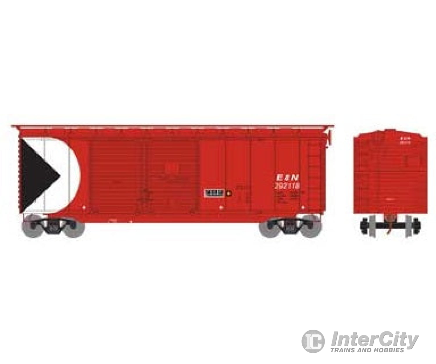 Athearn Ath16048 Ho 40 Double Door Box Esquimalt & Nanaimo 292118 Freight Cars