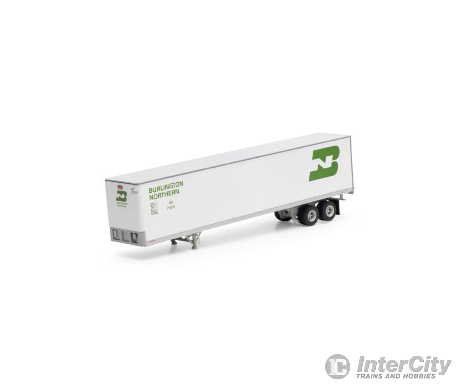 Athearn Ath16142 Ho 45’ Fruehauf Z-Van Trailer Bnz #250207 Freight Loads & Containers