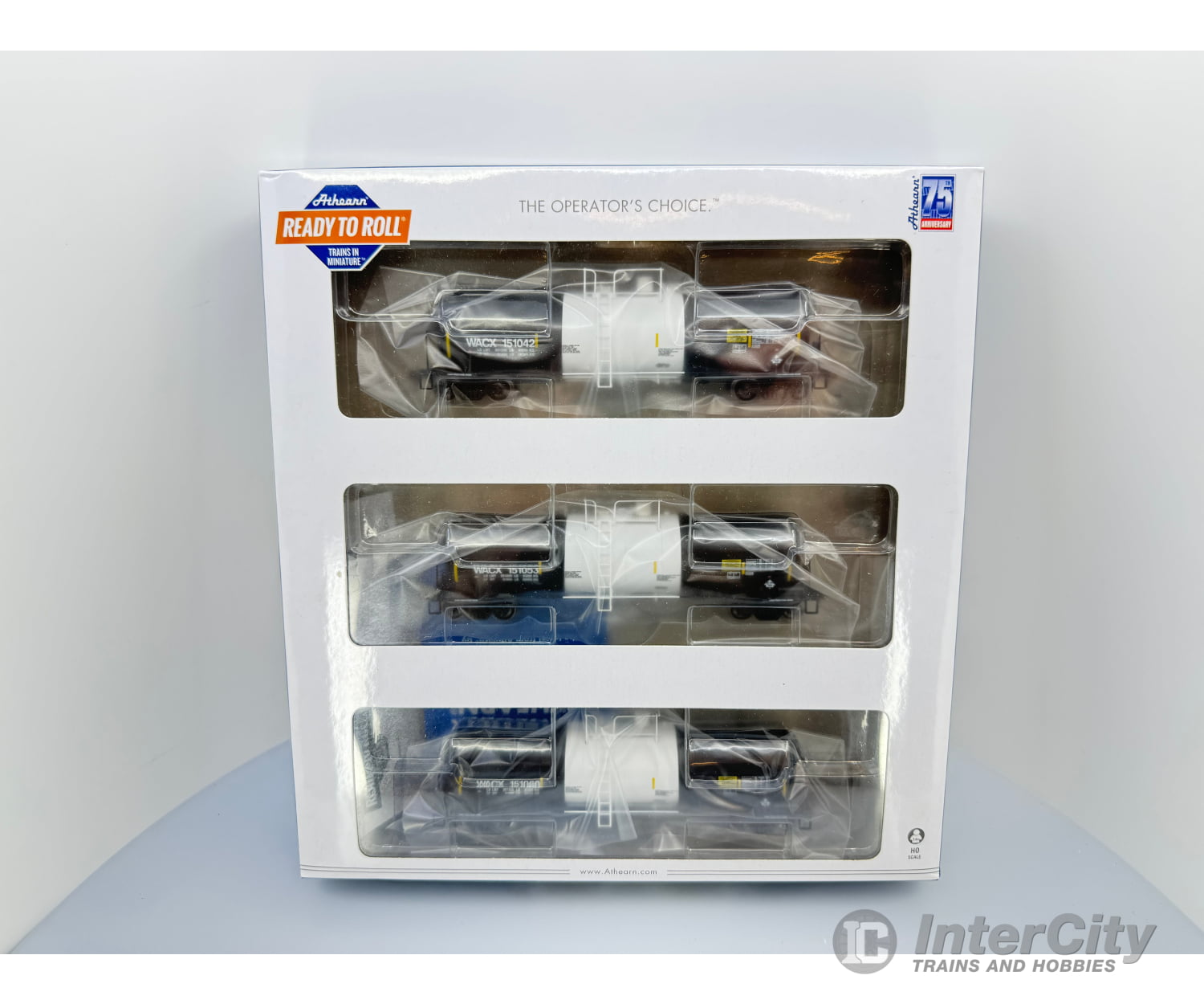 Athearn Ath16365 Ho Clay Slurry Tank 3 Car Set Pcs Phosphate Company 151042 151043 151060 Unopened