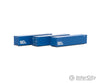 Athearn Ath17397 N 40’ Corrugated Low-Cube Container Oclu #2 (3) Freight Loads & Containers