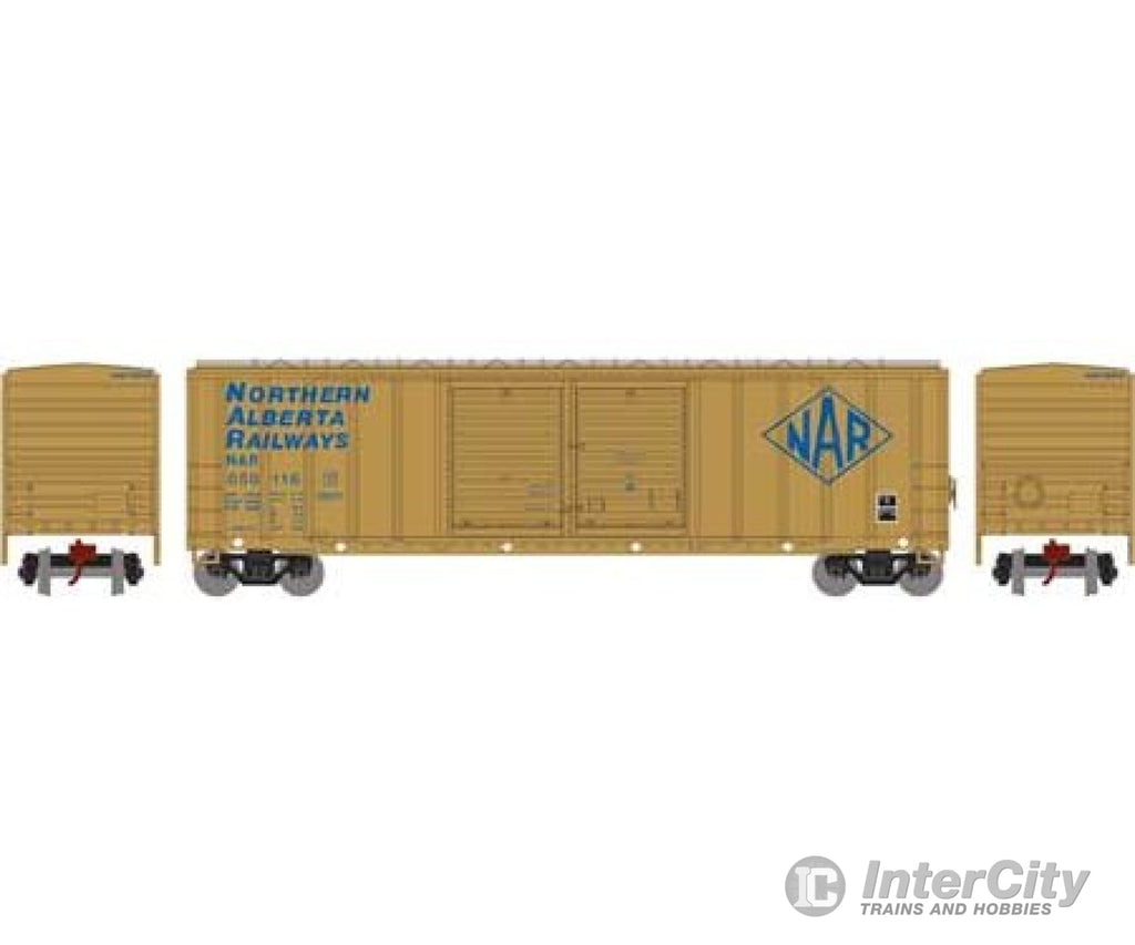 Athearn Ath17543 N Fmc Combo Door Northern Alberta Railway Nar 050116 Freight Cars