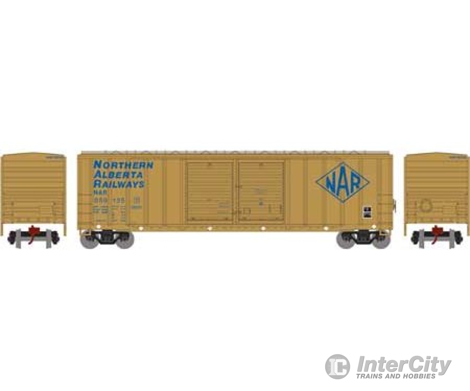 Athearn Ath17544 N Fmc Combo Door Northern Alberta Railway Nar 050135 Freight Cars