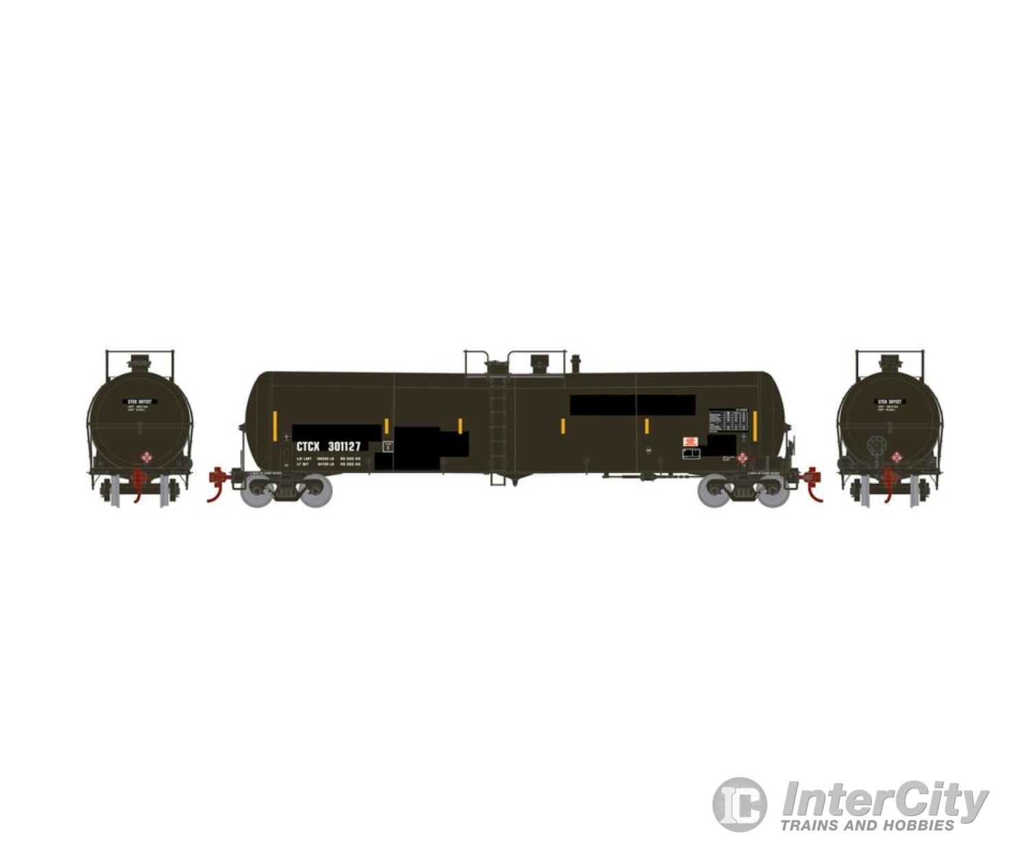 Athearn Ath18036 N 30 000-Gallon Ethanol Tank Ctcx #301127 Freight Cars