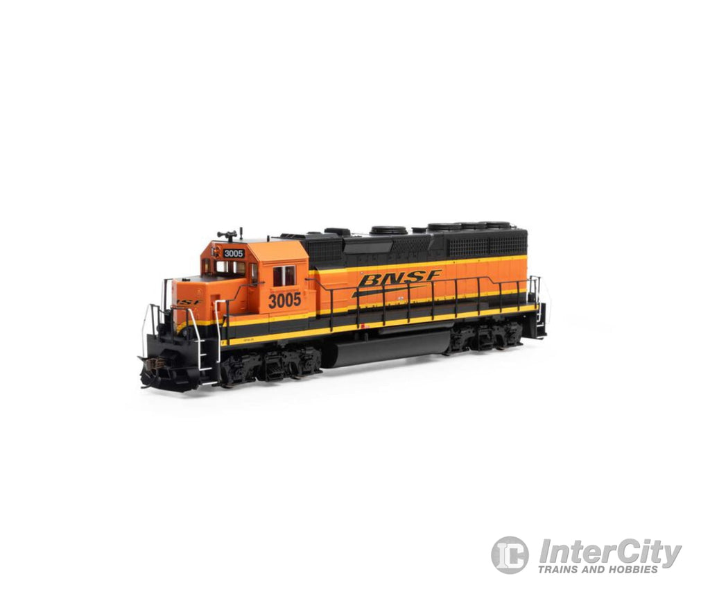 Athearn Ath18263 Ho Gp40-2 Locomotive Bnsf #3005 Locomotives