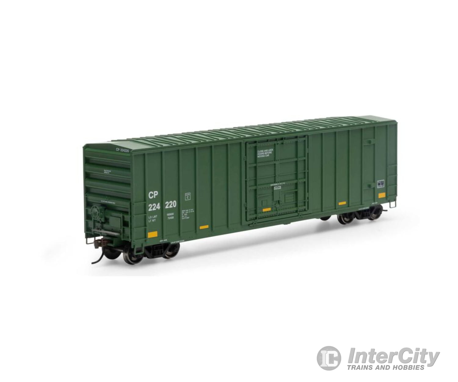 Athearn Ath18677 Ho Fmc 5327 12’ Plug Door Box Cpr #224220 Freight Cars