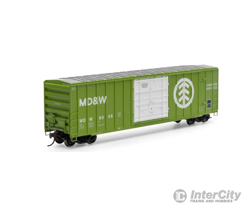Athearn ATH18680 HO FMC 5327 12’ Plug Door Box MD&W #8056 Freight Cars