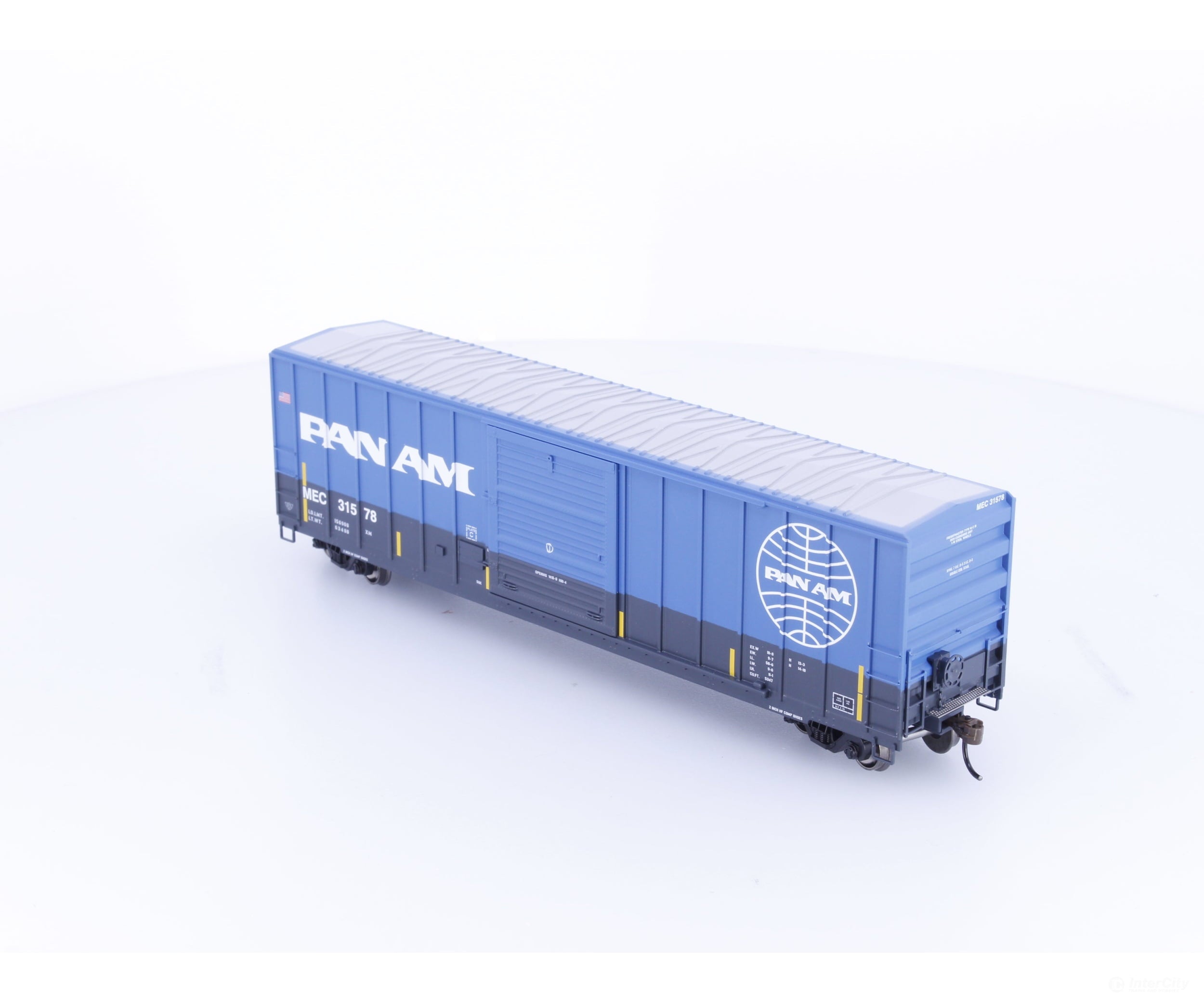 Athearn ATH18702 HO 50’ FMC 5347 Box Car Pan Am 31578 - Freight Cars