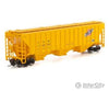 Athearn Ath18769 Ho Ps 4740 Cu Ft 3 Bay Center Flow Hopper Covered C&Nw/Yellow 174850 Freight Cars