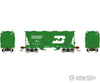 Athearn Ath23449 N Acf 2970 Cu Ft 2 Bay Center Flow Hopper Bn 437359 Freight Cars