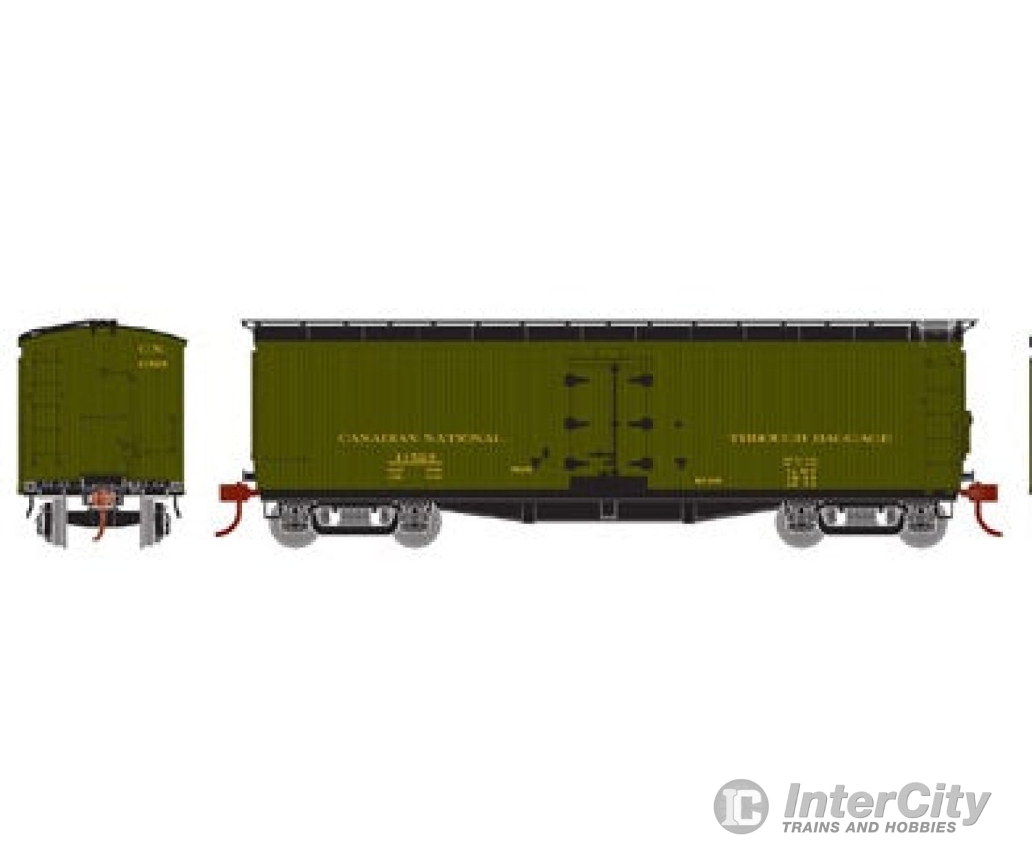 Athearn Ath23669 N 40 Pfaudler Milk Car Cn 11523 Freight Cars