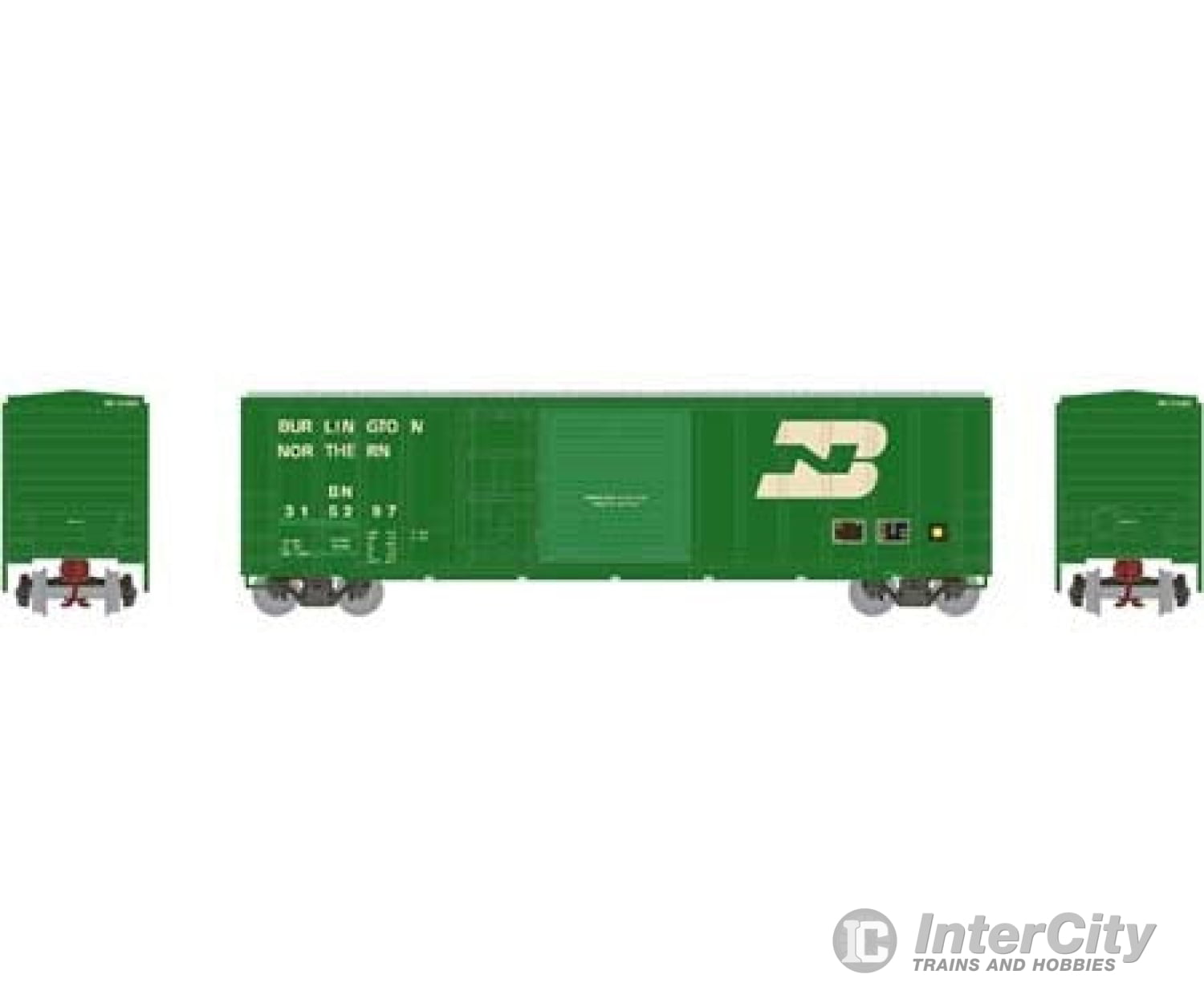 Athearn Ath24565 N 50 Foot Fmc Box Car Burlington Northern Bn 315297 Freight Cars