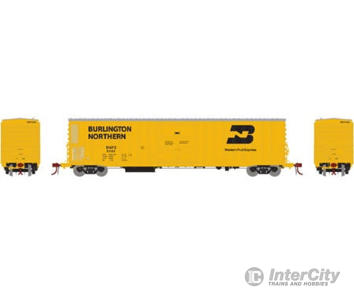 Athearn Ath24887 N 57 Mechanical Reefer W/Sound Bnfe 9265 Freight Cars