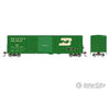 Athearn Ath26682 Ho 50 Foot Fmc Box Car Combination Door Combo Burlington Northern Bn 315296 Freight