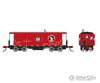 Athearn Ath26713 N Bay Window Caboose Gn Window X184 Freight Cars