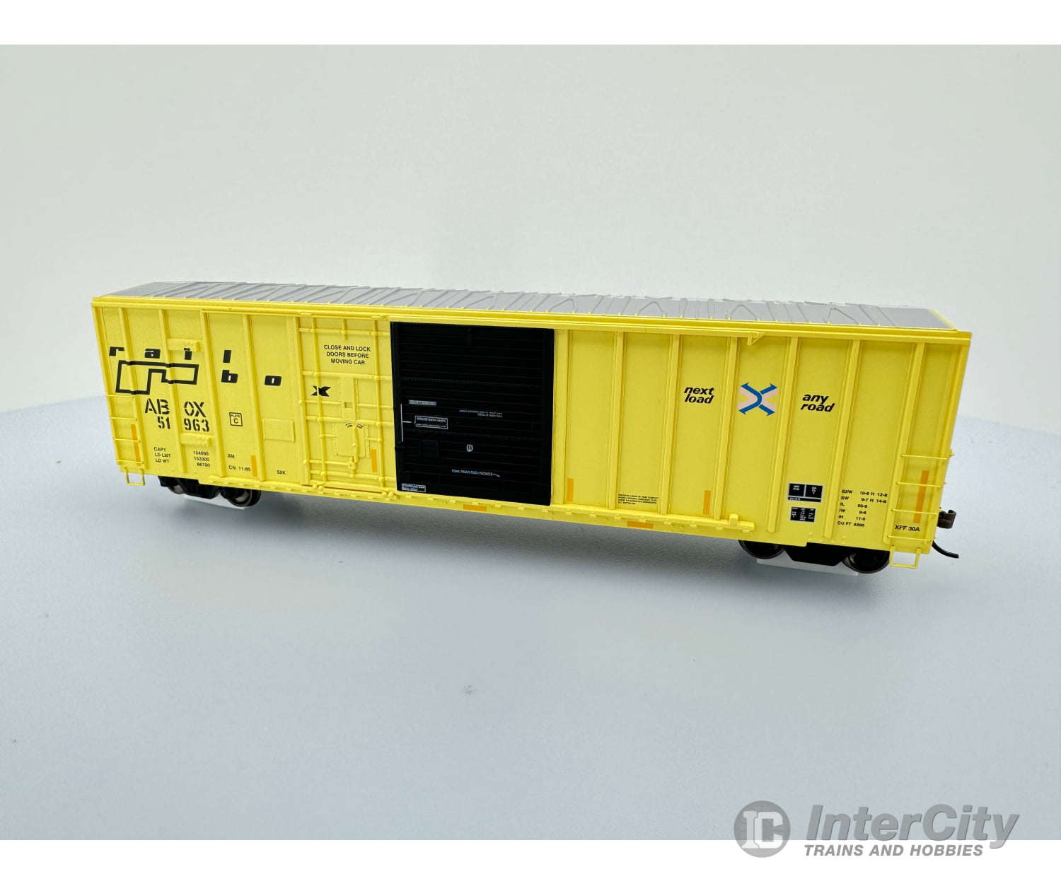 Athearn Ath26736 Ho 50’ Fmc Exterior Post Combo Door Box Car Railbox (Rbox) 51963 Freight Cars