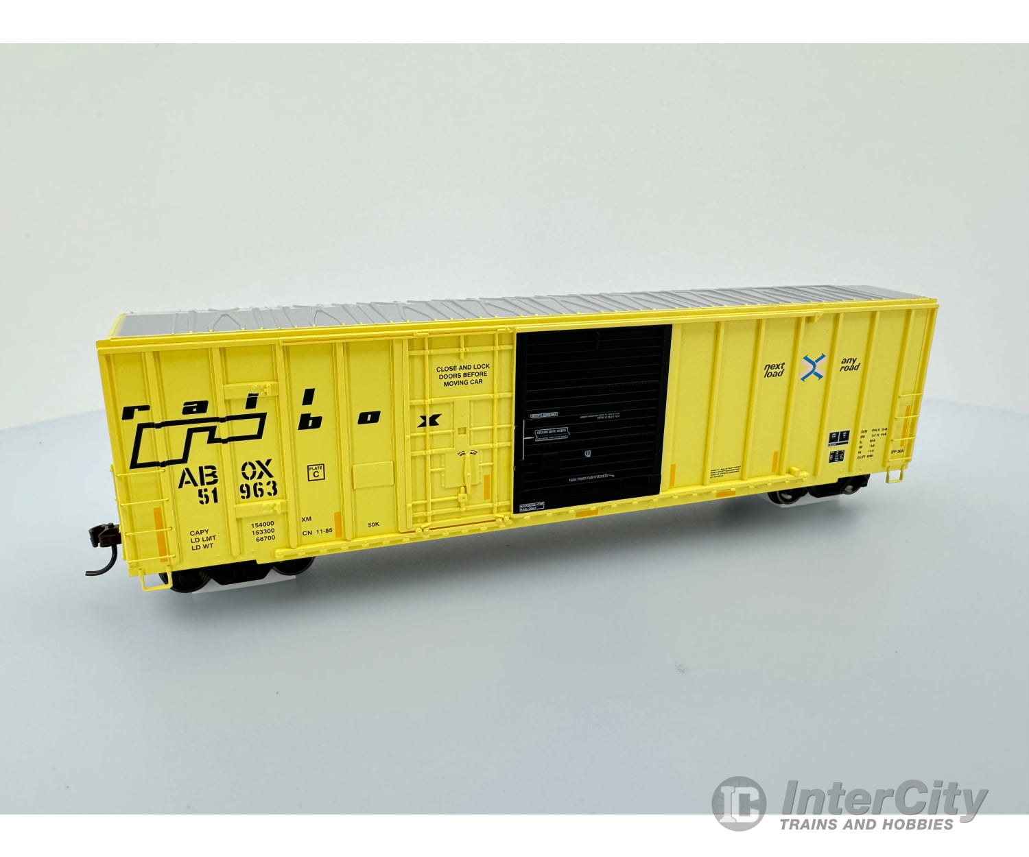 Athearn Ath26736 Ho 50’ Fmc Exterior Post Combo Door Box Car Railbox (Rbox) 51963 Freight Cars