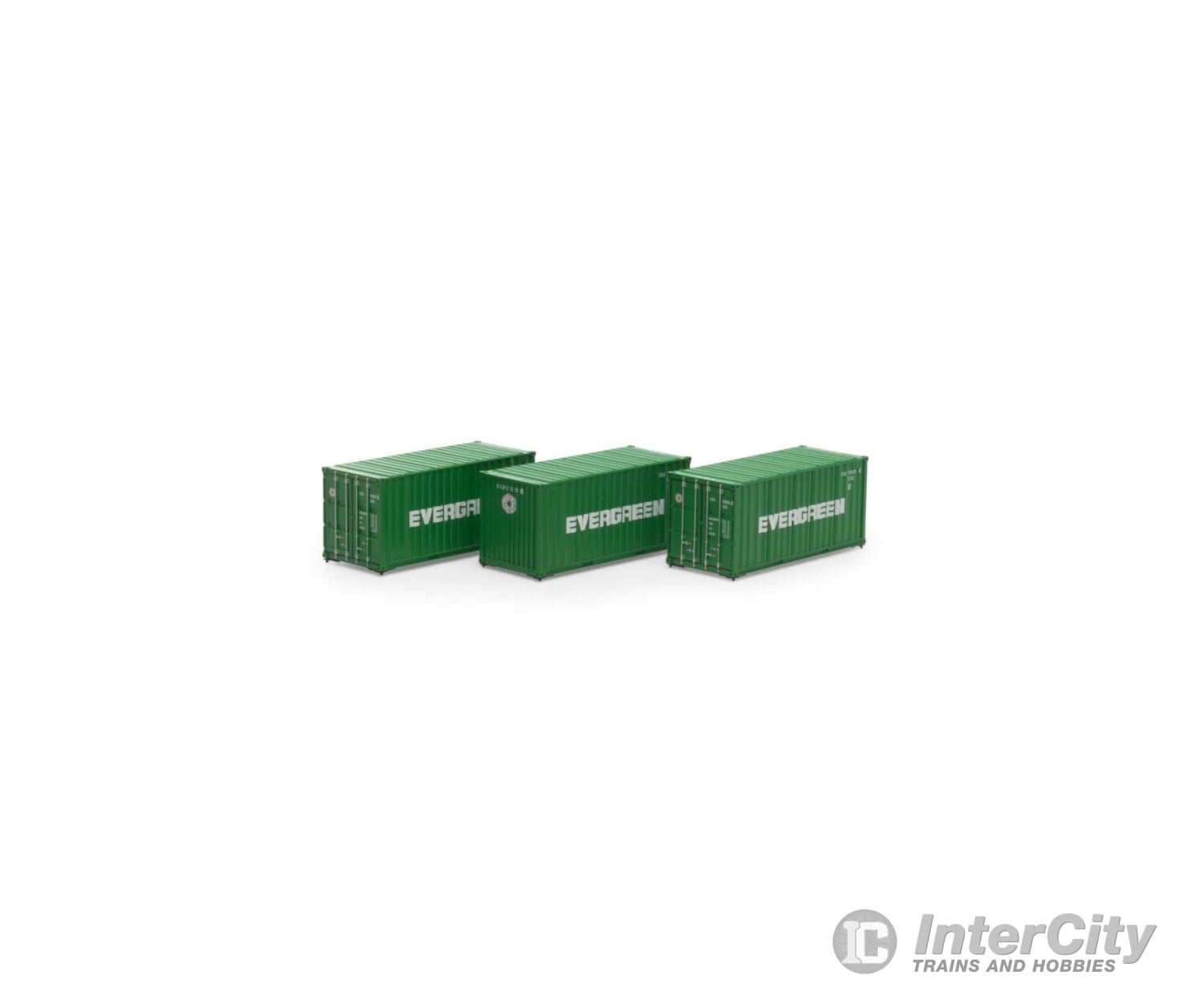 Athearn Ath27785 Ho Rtr 20’ Corrugated Container Eisu #1 (3) Freight Loads & Containers