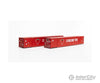 Athearn Ath28535 Ho 60’ Container Cdau #619090 / 620060 (2) Freight Loads & Containers