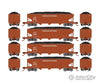 Athearn ATH28572 N 40’ Offset Coal Hopper with Load CN #2 (4) Freight Cars