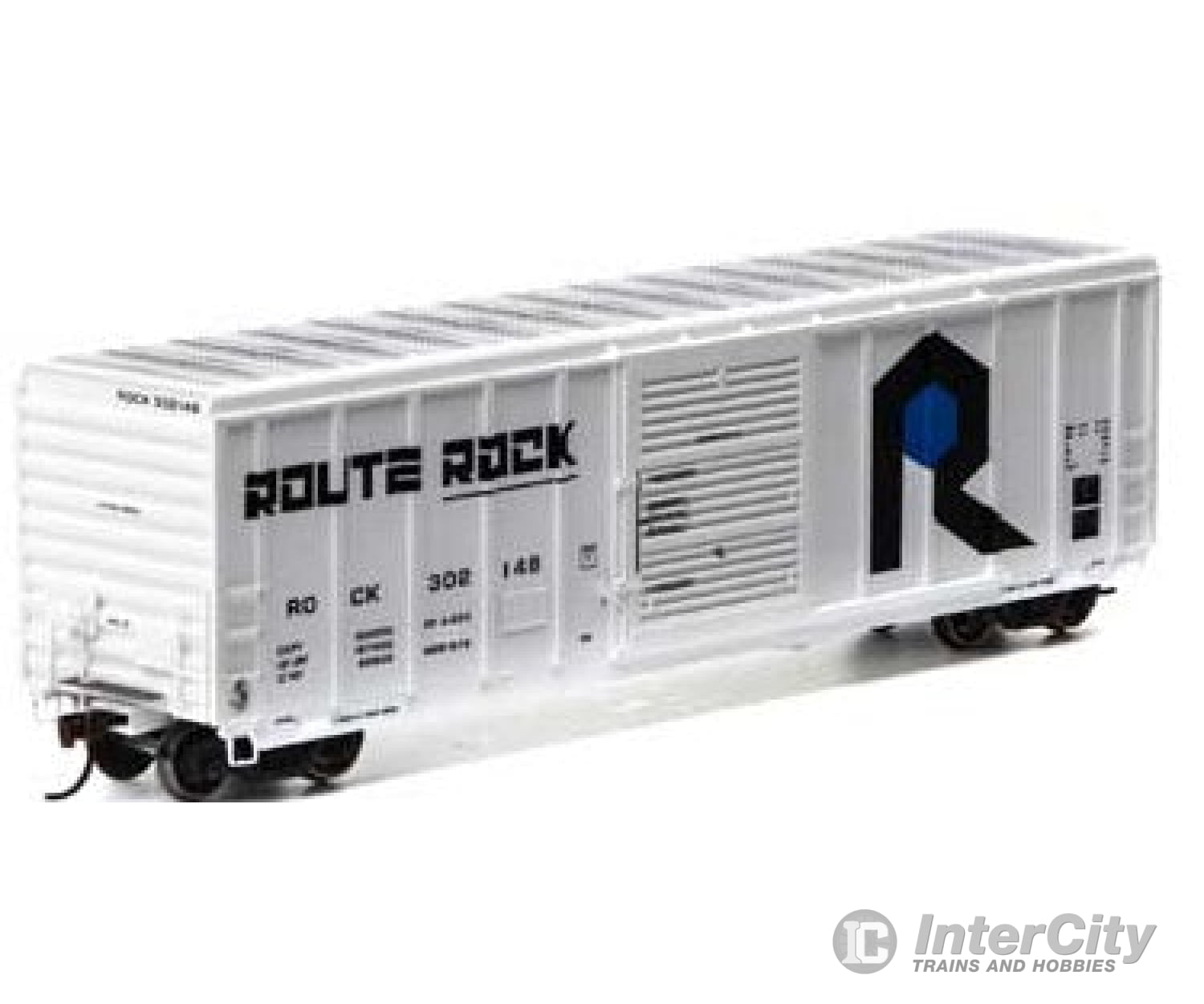 Athearn Ath28724 Ho 50 Foot Pullman Standard 5344 Box Car Ps Ri/Rock 302148 Freight Cars