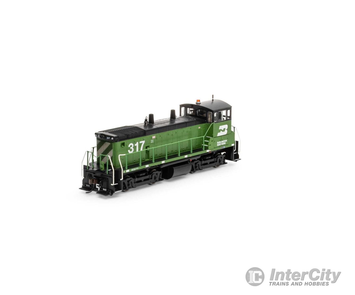 Athearn Ath28766 Ho Sw1500 Diesel Locomotive Burlington Northern # 317 Locomotives