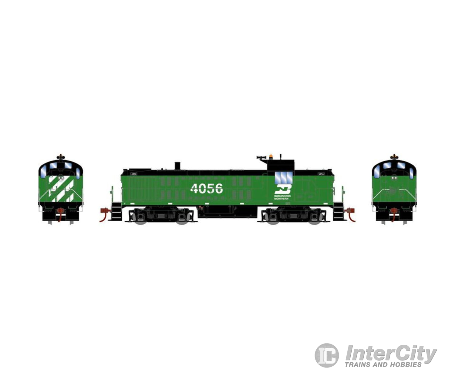 Athearn Ath28780 Ho Rtr Rs-3 W/Dcc & Sound Bn #4056 Locomotives